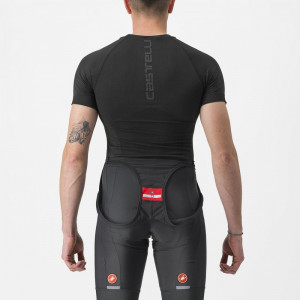 Bluza de corp cu maneca scurta Castelli Core Seamless SS, Negru, S/M - Img 2