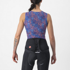 Bluza de corp fara maneci Castelli Pro Mesh 4 W SL, de dama, Violet, XS - Img 2