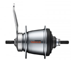 BUTUC CU VITEZE INTERNE SHIMANO NEXUS SG-C3001-7C-DX 7 VIT. 36H 127X184MM FRANA COASTER ARGINTIU VRAC
