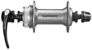 BUTUC FATA SHIMANO HB-M4050 36H OLD 100MM AX 108MM QR 133MM PT. ROTOR CENTER LOCK FARA PROTECTIE PT. MONTURA DISCULUI ARGINTIU AMBALAT IND.