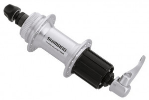 BUTUC SPATE SHIMANO 105 FH-R505 32H 8/9/10 VIT. OLD 135MM AX 146MM QR 168MM PT. ROTOR CENTER LOCK W/O ROTOR MOUNT COVER VRAC
