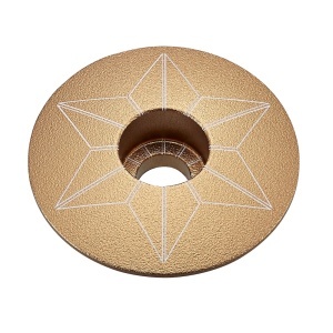 Capac furca SUPACAZ Star - auriu (anodized)