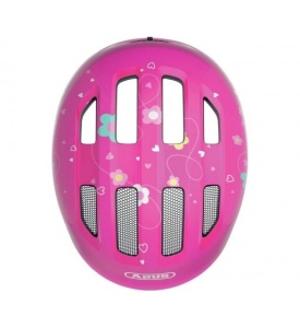 Casca ABUS Smiley 3.0 pink butterfly M - Img 4