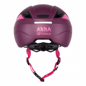 Casca copii Force Akita Junior purple-pink XS-S - Img 4
