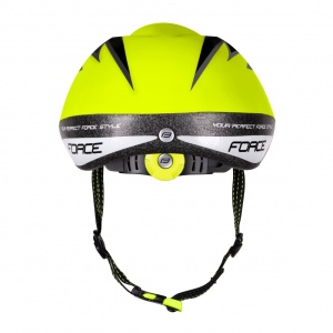 Casca copii Force FUN Stripes Fluo/Negru/Gri S (48-54 cm) - Img 13