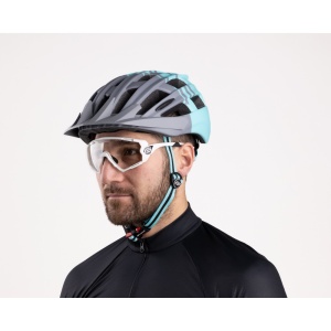 Casca Force Corella MTB gri/turcoaz L-XL (57-61 cm) - Img 11