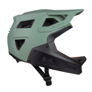 Casca Force DROP downhill, verde-negru S-M - Img 2