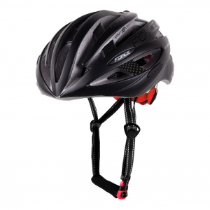 Casca Force Road Negru Mat/Lucios S-M (54-58 cm)