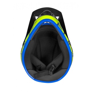 Casca Force Tiger Downhill Black/Fluo/Blue S-M (57-58 cm) - Img 7