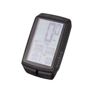 Ciclocomputer Force DIABLO 11F cu fir, negru