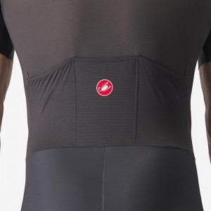 Combinezon cu maneca scurta Castelli Sanremo BTW Speed, Negru, M - Img 4