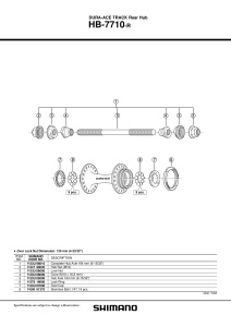 CON SHIMANO HB-7710-R M10X16.2MM - Img 2
