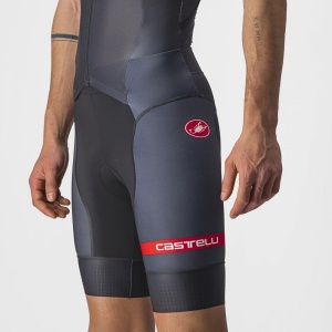 Costum de triatlon cu maneca scurta Castelli Free Sanremo SS, Negru, XL - Img 4