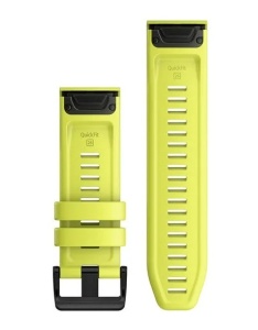 Curea Garmin quickfit 26 - Silicon galben amp - Img 2