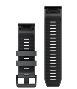 Curea Garmin quickfit 26 - Slate grey/Silicon negru - Img 2