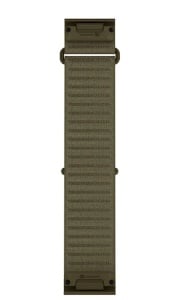 Curea Garmin quickfit textil 26 - Scurt, material ComfortFit Dark Olive - Img 2