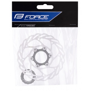 Disc frana Force 140mm Center Lock, argintiu - Img 3