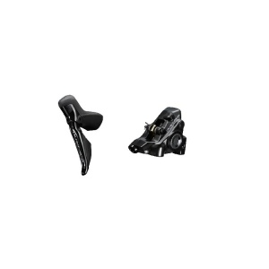 FRANA PE DISC SET ASAMBLAT SHIMANO /J-kit DIRECT DURA-ACE ST-R9270(L) BR-R9270(F) PT. ROTOR 160MM PLACUTE RESIN CU ARIPIOARE DE RACIRE CU INSERTIE DE CONECTARE FURTUN 1000MM SM-BH90 BLACK) 6 GROUP AMBALAT IND.