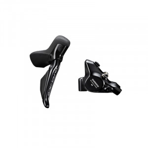 FRANA PE DISC SET ASAMBLAT SHIMANO J-KIT DURA-ACE ST-R9270(R) BR-R9270(R) FARA ADAPTOR PT. MONTURA 25MM PLACUTE RESIN (CU ARIPIOARE DE RACIRE) 1700MM(SM-BH90 BLK) 5 GROUP AMBALAT IND.