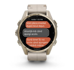 Garmin Fenix 8 - 43mm, AMOLED Soft Gold - Img 10
