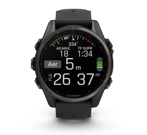 Garmin Fenix 8 - 43mm, AMOLED Titan DLC gri carbon - Img 8