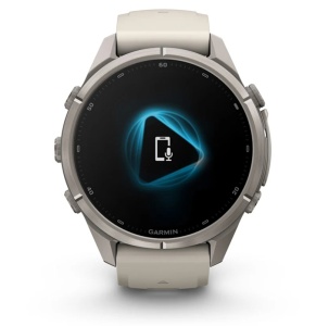 Garmin Fenix 9 Pro - inReach, 43mm Titan cu curea din silicon Gray/Dark Sandstone - Img 10