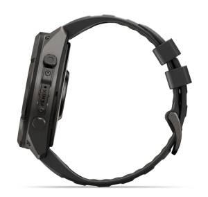 Garmin Fenix 9 Pro - inReach, 51mm Titan DLC Carbon Gray cu curea din silicon Black/Pebble Gray - Img 13