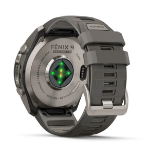 Garmin Fenix 9 Pro - inReach, Solar, 51mm Titan Pebble Gray cu curea din silicon Silver Gray - Img 10