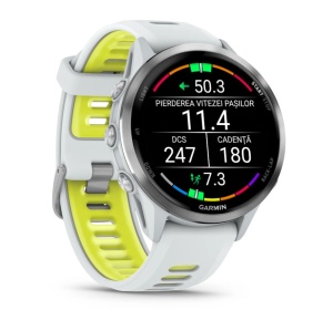 Garmin Forerunner® 970 Titan whitestone/amp yellow - Img 3