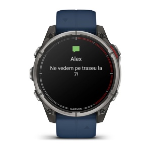 GARMIN quatix 8 – 47 mm, AMOLED - Pachet ceas inteligent marin cu GPS și control vocal - Img 14