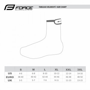Huse pantofi Force Neopren Basic fluo S - Img 5
