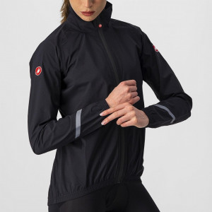Jacheta de ploaie Castelli Emergency 2 W, de dama, Negru, XL - Img 2