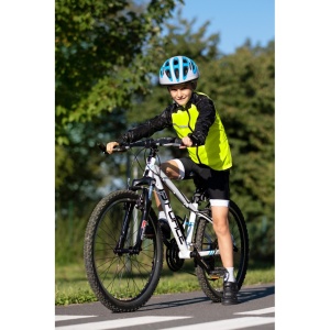 Jacheta Force Windpro KID windproof Fluo/Negru 128-140 - Img 7