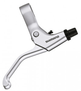 MANETA DE FRANA SHIMANO BL-R550 DREAPTA PT. GHIDON DE SOSEA DREPT ARGINTIU VRAC