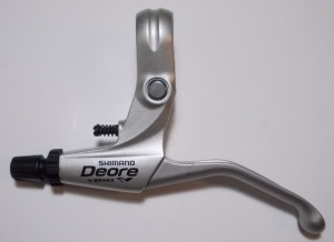 MANETA DE FRANA SHIMANO DEORE BL-M511-S STANGA PT. V-BRAKE CULOARE SI LOGO M530 ARGINTIU AMBALAT IND.