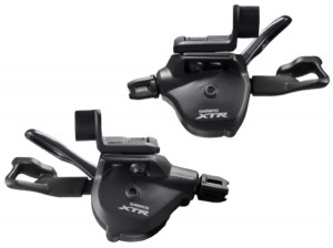 MANETA DE SCHIMBATOR SHIMANO XTR SL-M9000-I 11X2/3 VIT. PRINDERE DIRECTA PE MANETA DE FRANA (I-SPEC II) CABLU 1800/2050M CAMASA NEAGRA 1200/1800MM FARA OGD AMBALAT IND.