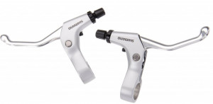 MANETE DE FRANA SHIMANO BL-R550 PT. GHIDON DE SOSEA DREPT CABLU T-TYPE 1400MM/1600MM CAMASA NEAGRA 800MM/900MM ARGINTIU AMBALAT IND.