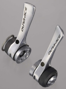 MANETE DE SCHIMBATOR SHIMANO DURA ACE SL-7900 10X2/3 VIT. FCAI CABLU 850/1320MM CAMASA ETANSA SP41 300MM HI-TECH GRAY AMBALAT IND.