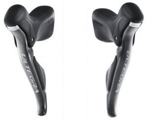 MANETE SCHIMBATOR/FRANA SET SHIMANO ULTEGRA-DI2 ST-6770 10X2 VIT. FARA CABLU SCHIMBATOR CU CABLU PT. FRANA: 670X800/1250X1400MM(NEGRU) TL-EW02 AMBALAT IND.