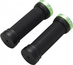 Mansoane Reverse Youngstar Lock-on 98/28mm negru/verde - Img 2