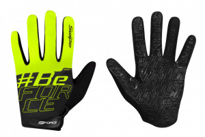 Manusi Force MTB SWIPE, Negru/Verde fluo XL - Img 2