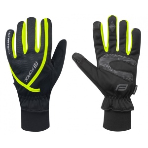 Manusi iarna Force Ultra Tech negru/fluo S