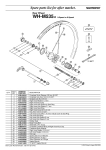 NIPLU SHIMANO WH-M535-R 16.5MM - Img 2