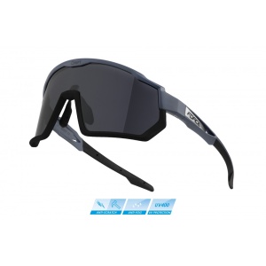 Ochelari Force Drift Gri/Negru, lentile negre
