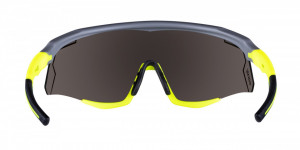 Ochelari Force Sonic, lentila albastra oglinda, gri/fluo - Img 5