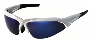 OCHELARI SHIMANO CE-S60R METALLIC WHITE LENTILE SMOKE BLUE MIRROR/CLEAR (12)
