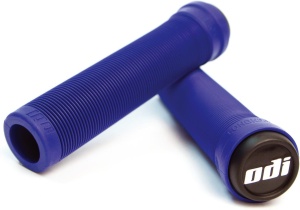 ODI BMX grips Longneck SL Flangeless dark blue, 135mm