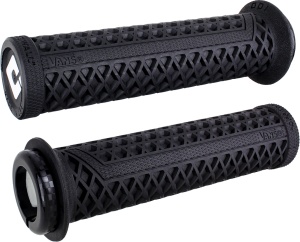 ODI Grips Vans V2.1 Lock-On black w/ black clamps 135mm
