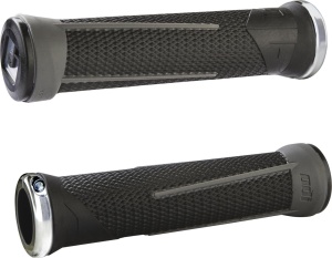 ODI MTB grips AG1 Signature Lock-On 2.1 black-graphit, 135mm silvern clamps