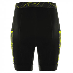 Pantaloni alergare FUNKIER Paduli-2 - Negru/Galben S - Img 3
